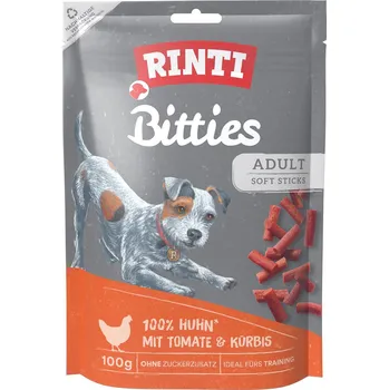 Pamlsek pro psa Rinti Extra Bitties s rajčetem a dýní 6× 100 g