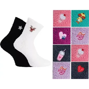 Dámské ponožky Dámské ponožky 37489 - 2 páry - 35-42 / bílá