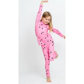 Pánské termo spodní prádlo Růžové termo prádlo les Velikost: 110/116