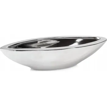 Obraz Keramický Květináč , šedý Polnix 32 cm x 12 x 7 cm