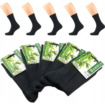 Pánské ponožky 5X PÁNSKÉ PONOŽKY PONOŽKY ŠEDÉ PREMIUM 44-46