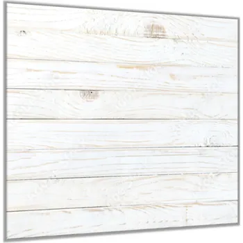 Obklad Glasdekor Sklo do kuchyně bílé dřevo vzhled prkna Rozměry skla do kuchyně: 30 x 60 cm