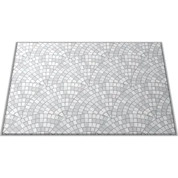 Kuchyňské prkénko Glasdekor Skleněné prkénko mozaika fragment kruhy Prkénko: 30x20cm