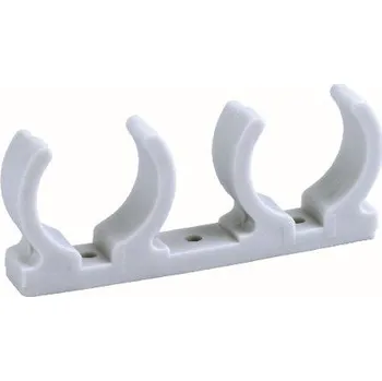 PIPELIFE Příchytka dvojitá PP-R 20 mm