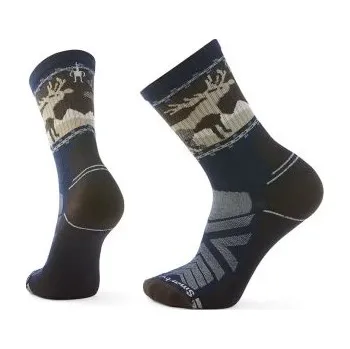Dámské termo ponožky Smartwool SMARTWOOL HIKE LIGHT Crew Uni, Deep Navy