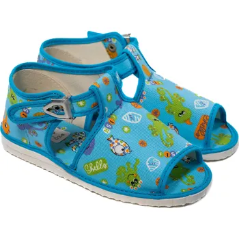 Dívčí obuv Dětské sandálky model 034-1 Mořský svět Velikost: 23