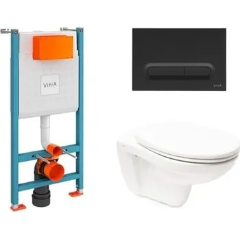 WC sada Závěsný wc set do lehkých stěn / předstěnová Vitra Normus SIKOVSB3