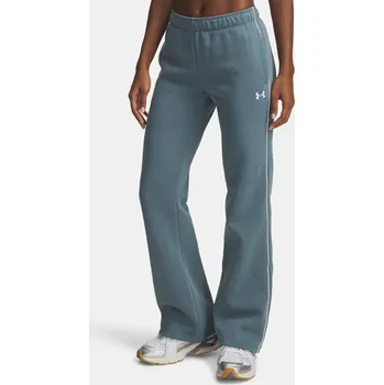Dámské sportovní kalhoty Under Armour UA Rival Flc Piped Pant-BLU - Dámské Under Armour tyrkysová 3451867