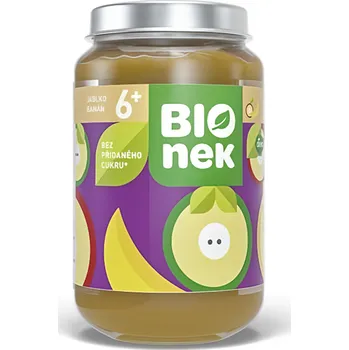 BIOnek Příkrm jablko a banán 190g