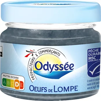 konzervovaná ryba Odyssée Kaviár z hranáče černý 80g