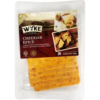 Wyke Cheddar s chilli, plátky 160g