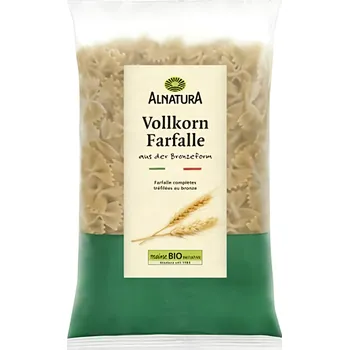 Příloha ALNATURA BIO Farfalle/mašličky semolinové těstoviny celozrnné 500g