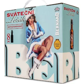 Pivo BERNARD 12 pack svát. 8 x 0,5l /5% sklo VÁNOČNÍ EDICE