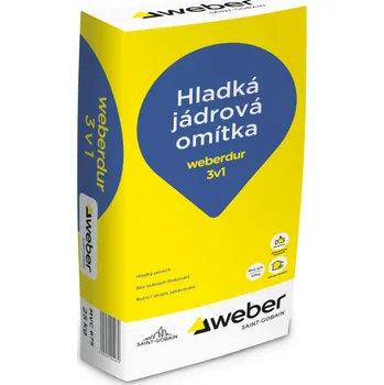 Omítka Weberdur 3v1 25 kg (ks) - množstevní sleva při odběru nad 15 000 Kč