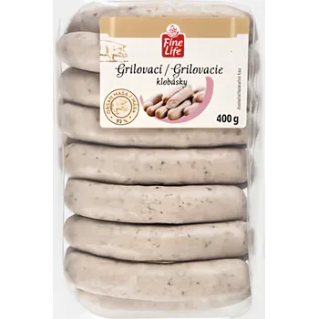 Příslušenství pro gril Fine Life Grilovací klobásky 400g