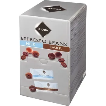 Čokoláda Rioba Kávové zrno v čokoládě milk/dark (400ks) 440g