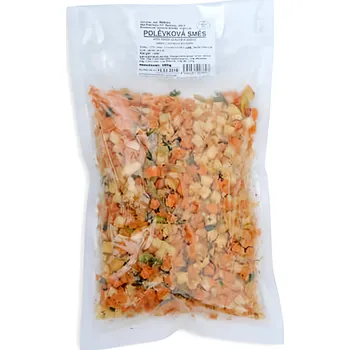Směs zeleniny na polévku kostky, vakuové balení 350g