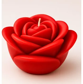 Svíčka Vonná svíčka růže s vůní růže | 100 g | Svíčkománie3D |