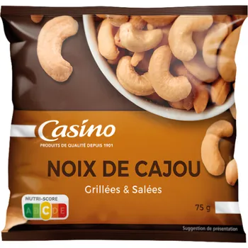 Casino Kešu pražené a solené 75g