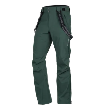 Pánské kalhoty Northfinder Pánské lyžařské komfortní kalhoty s&nbsp;odopínatelnými trakmi BARTA, zelená, L