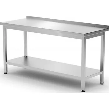 Hendi Pracovní stůl s policí, montovaný 1600x600x(H)850 mm