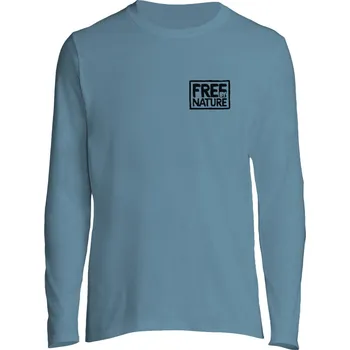 Pánská košile Pánské tričko s dlouhým rukávem Nograd Free by Nature indian blue L