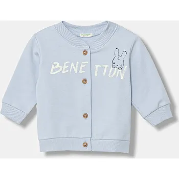 Kojenecké oblečení Kojenecká mikina United Colors of Benetton 3K1CA501S.W.Seasonal modrá 05X, vel. 68