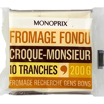 Monoprix Croque monsieur tavený sýr 200g