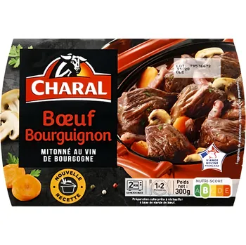 Hotové jídlo Charal BIO Hovězí po burgundsku 300g