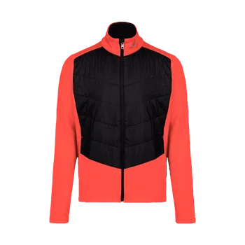 Mikina KJUS Chase Midlayer Jacket JR - Solar Flare/Black XXL
