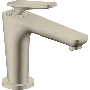 Vodovodní baterie Axor Citterio C - Páková umyvadlová baterie 90 CoolStart, kartáčovný nikl 49020820