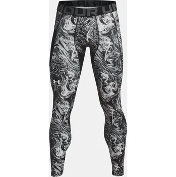 Pánské termo spodní prádlo Legíny Under Armour UA HG Armour Prtd Leggings, velikost: XXL, barva: šedá
