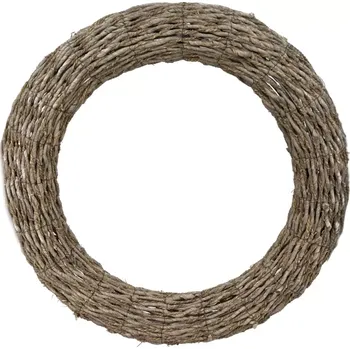 Věnec Proutěný velký věnec GAIA 100 cm (ø15cm)
