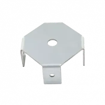 Zemní vrut Adaptér do zemního vrutu 69 x 30 x 2,0 PWOM 3 vodorovné upevňovací víko trámu