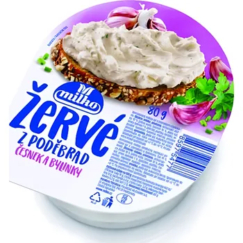 Milko Žervé česnek a bylinky 80g