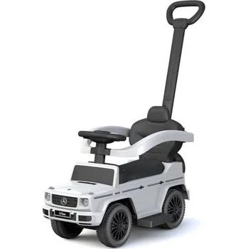 Dětské vozidlo Odrážedlo s vodící tyčí Mercedes Benz G-Class Baby Mix bílé