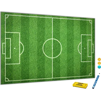 Glasdekor Metalová magnetická tabule - fotbal Rozměr V/Š: 40 x 60 cm