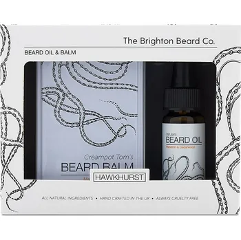 Péče o vousy The Brighton Beard Company Dárková sada Balzám & olej na vousy The Brighton Beard Co.