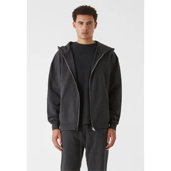 Pánská mikina Sense Essential Zip Hoody - black XXS