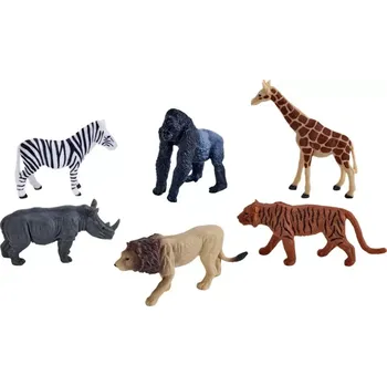 Figurka Mojo Mini svět Africká zvířátka sada 6 ks s žirafou