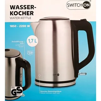 Rychlovarná konvice Switch On Rychlovarná konvice WK-T0001, nerez