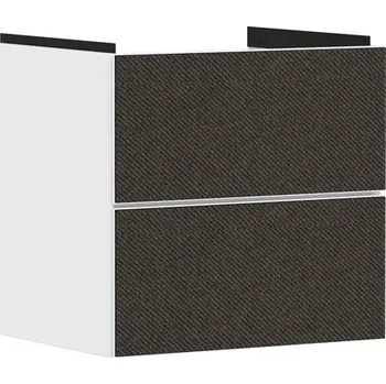 Koupelnový nábytek Skříňka pod umyvadlo bez umyvadla Hansgrohe Xevolos E 58x57,5x47,5 cm bílá matná 54175660