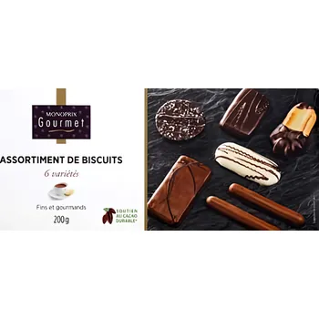 Monoprix Gourmet Sušenky 200g