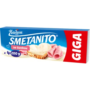 Smetanito Se šunkou 4ks 200g