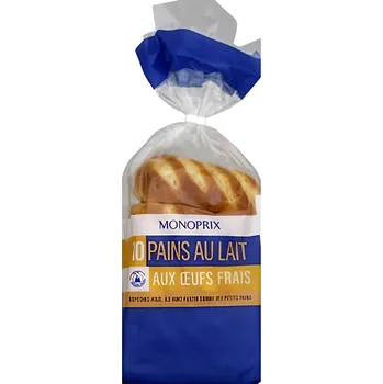 Pečivo Monoprix Mléčné briošky 350g