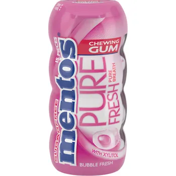 Žvýkačka Mentos Pure Fresh Bubble Fresh žvýkačky 30g 30g