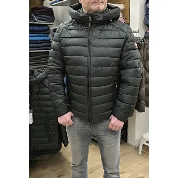 Pánská zimní bunda NORTFOLK 510161N15N Barva: Zelená, Velikost: XXL