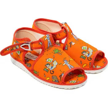 Dívčí obuv Dětské sandálky model 034-1 Piráti Velikost: 23