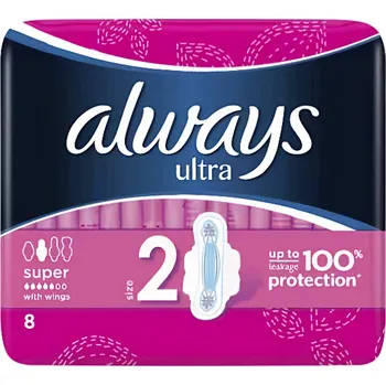 Always Ultra Super plus hygienické vložky 8ks
