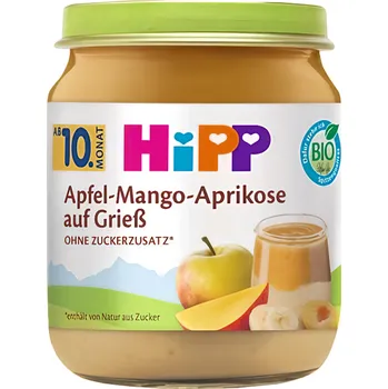 Dětská výživa HiPP BIO Krupička s ovocem 200g